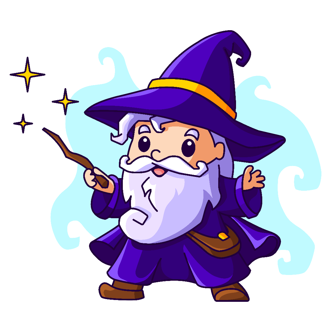 The Invokation wizard, casting